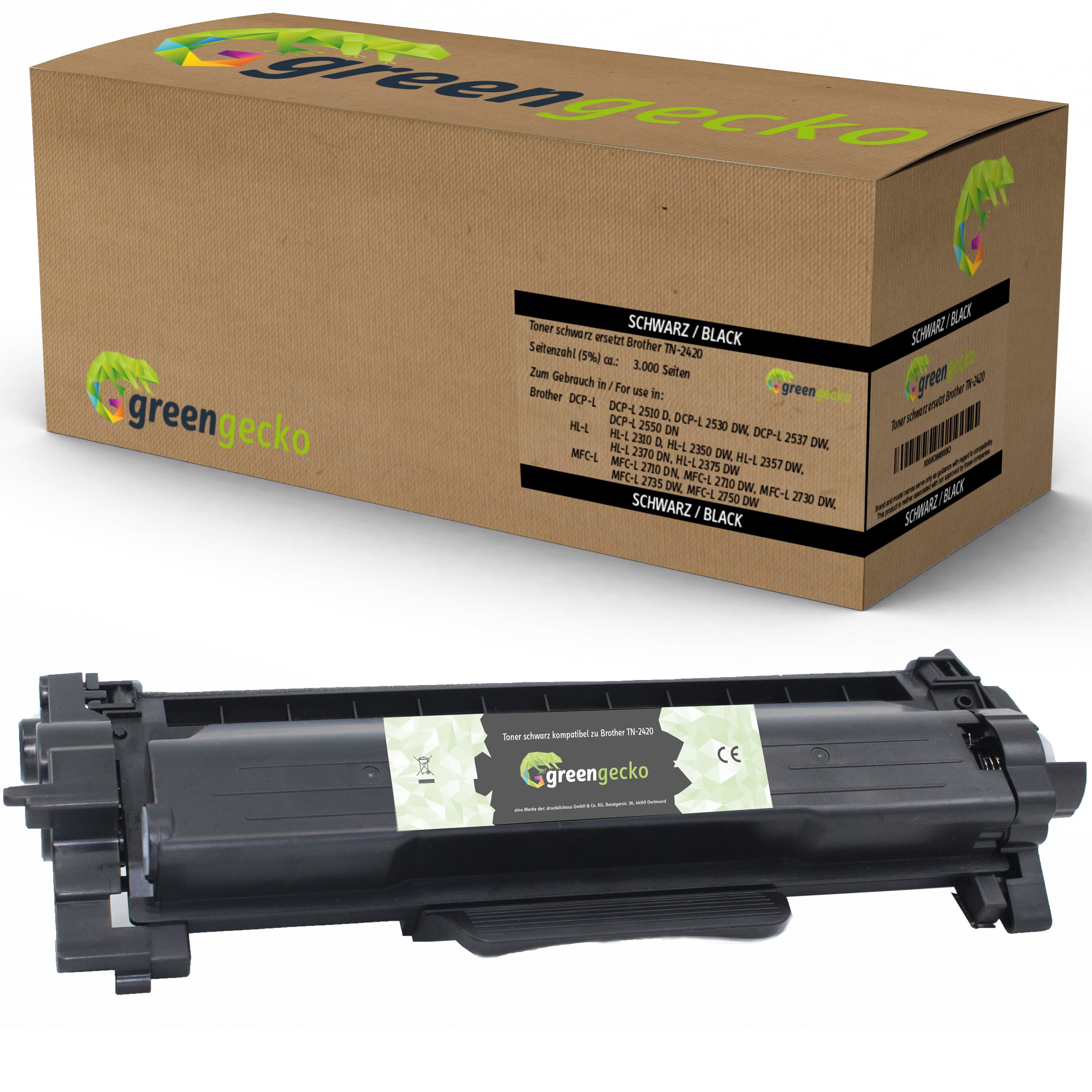 Toner ersetzt Brother TN-2420