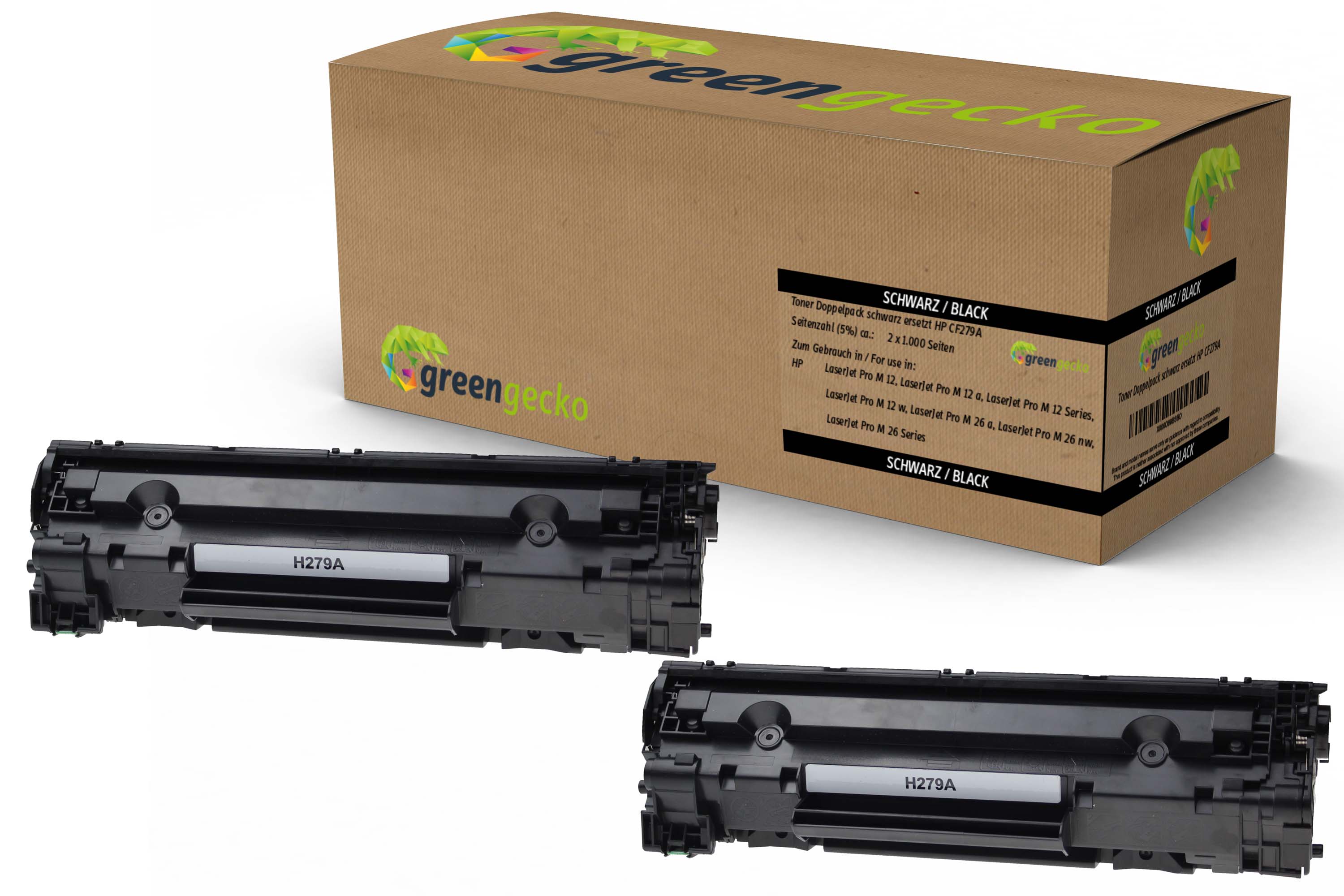 Toner Doppelpack ersetzt HP